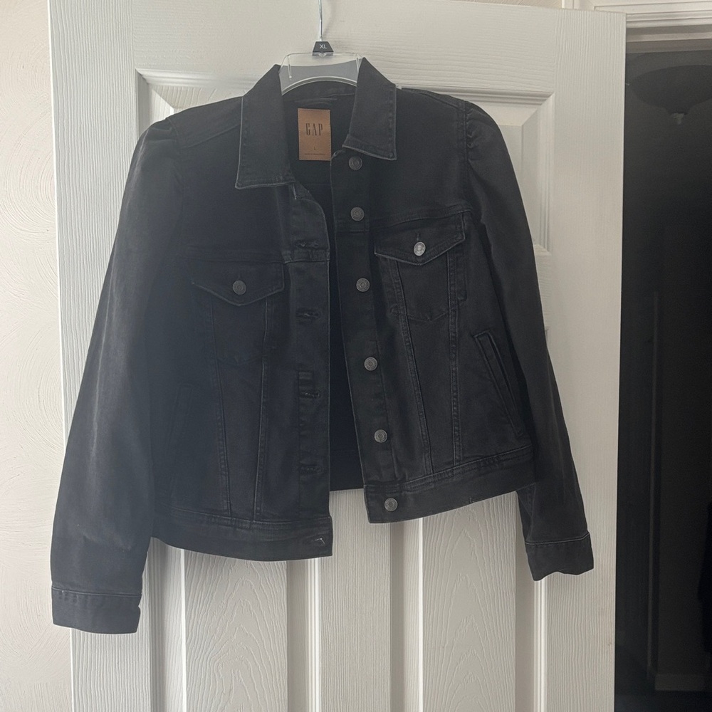 GAP Charcoal Denim Jacket